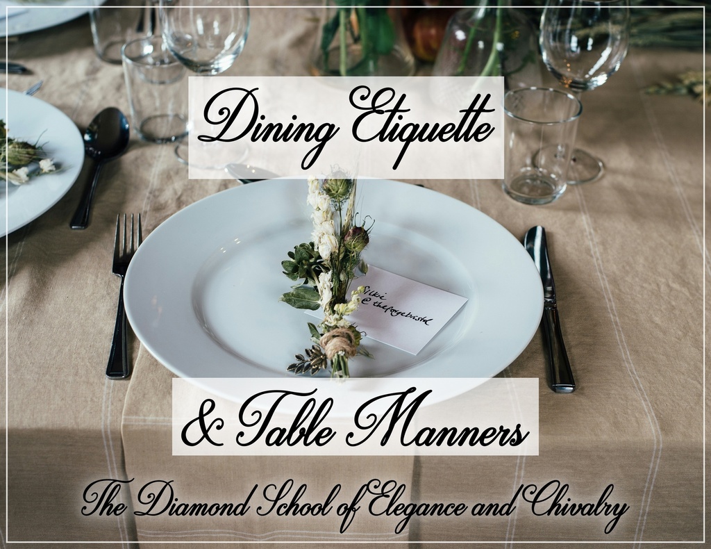 Dining Etiquette and Table Manners